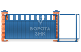 Раздвижные ворота Ролтэк 2200×3000 ЗМК-7092