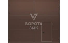 Ворота складские 3500×3500 ЗМК-5037