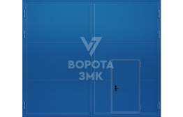 Ворота складские 2000×4500 ЗМК-5049